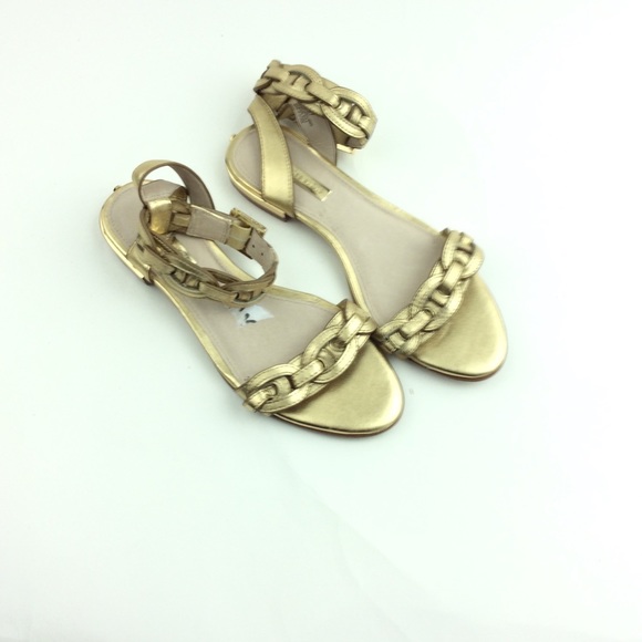 louise et cie claire ankle strap flat